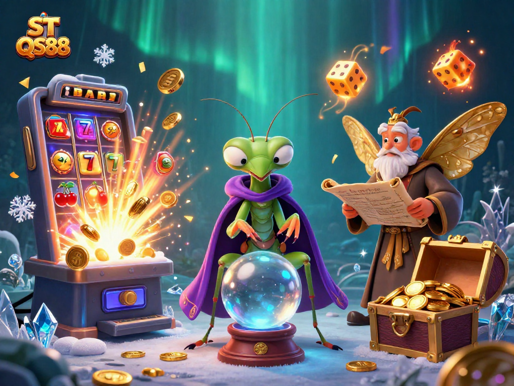 Try your luck at ST QS88's vibrant casino scene featuring fortune teller and exciting gaming elements.