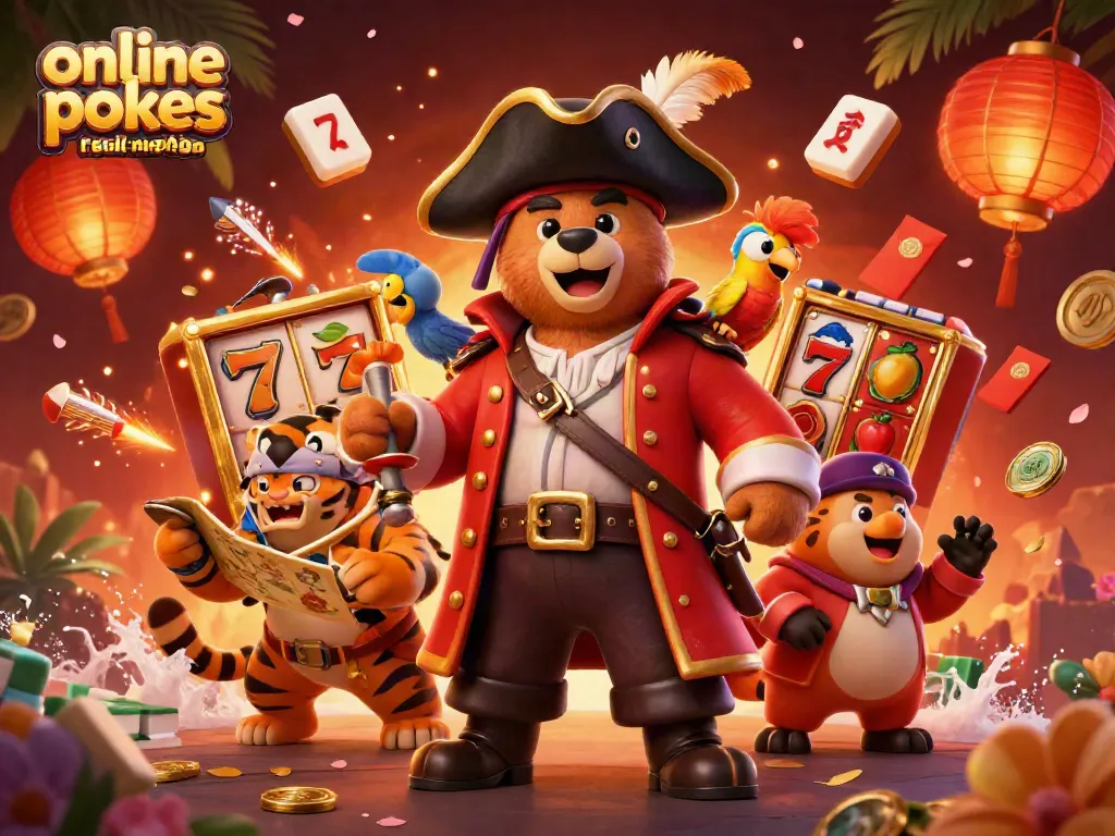 Experience thrill with online pokies real money australia featuring cartoon pirate adventure and dynamic slot symbols.