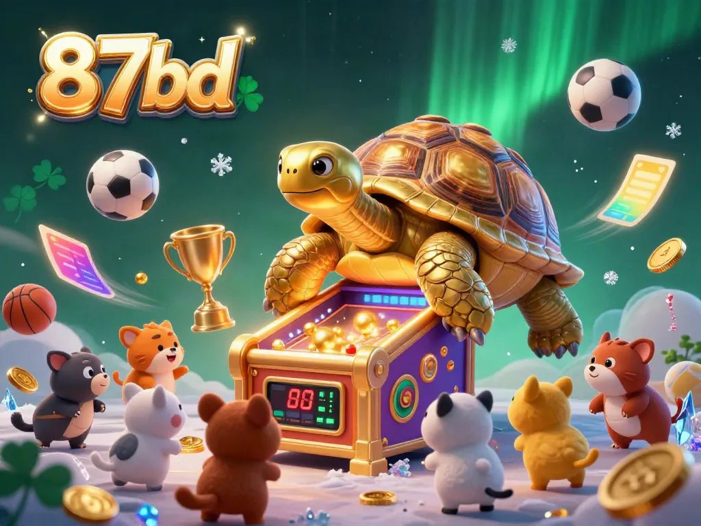 Experience thrilling games at 87bd, featuring a golden tortoise pinball machine with exciting gameplay.