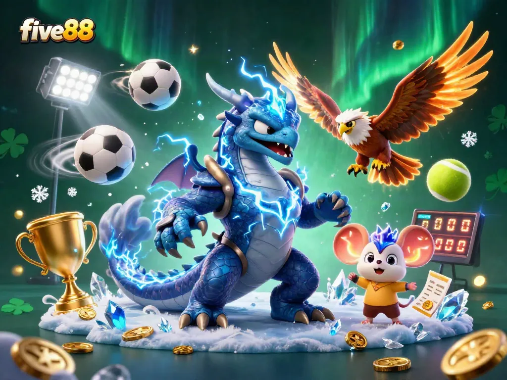Experience exciting wins at five88 with dynamic elements creating an engaging online gaming atmosphere.
