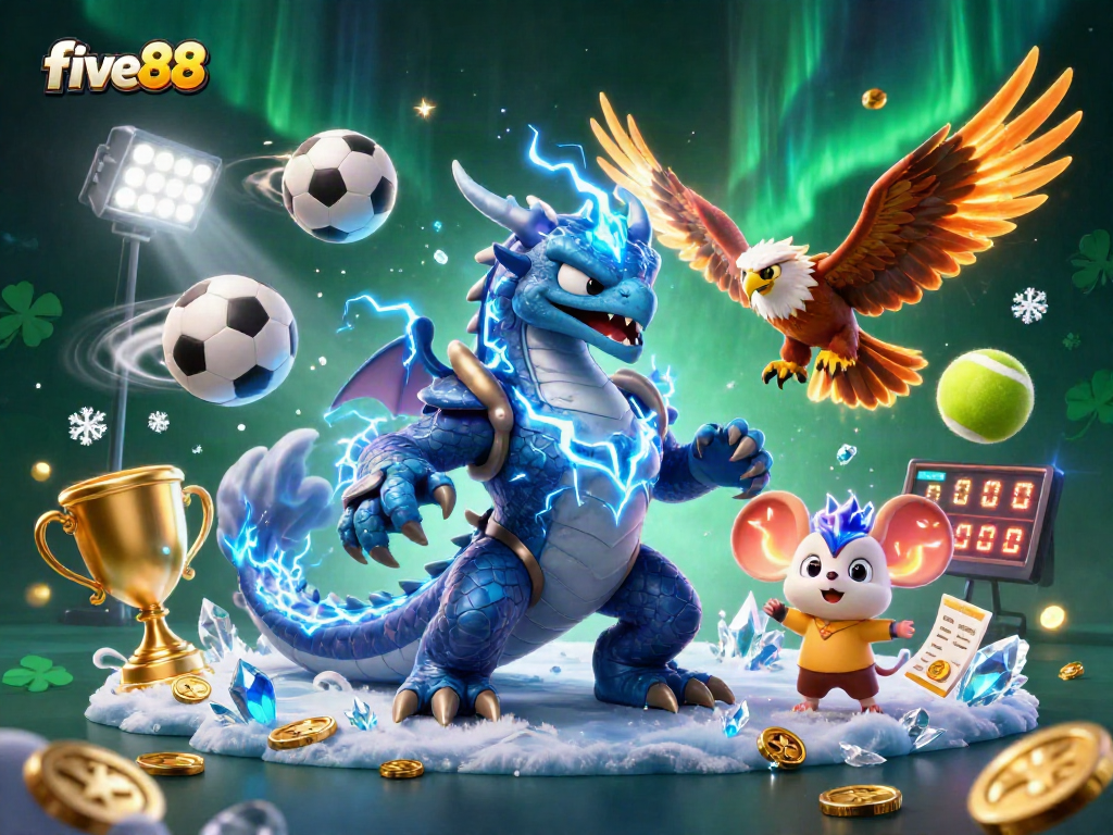 Experience exciting wins at five88 with dynamic elements creating an engaging online gaming atmosphere.