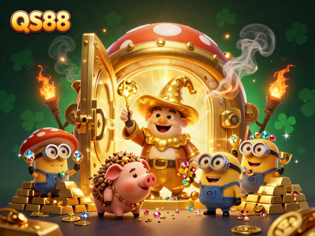 Experience gold-filled excitement with QS88 through magical casino adventures!