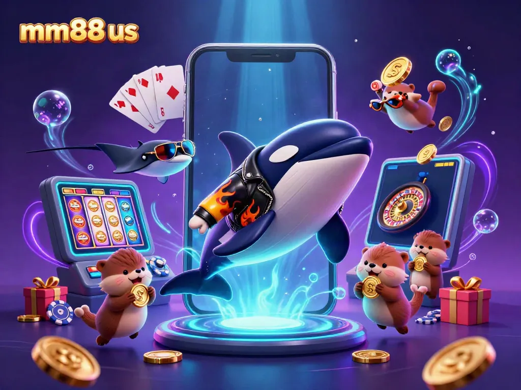 Engage with exciting games at mm88 us featuring vibrant characters and dynamic casino elements.