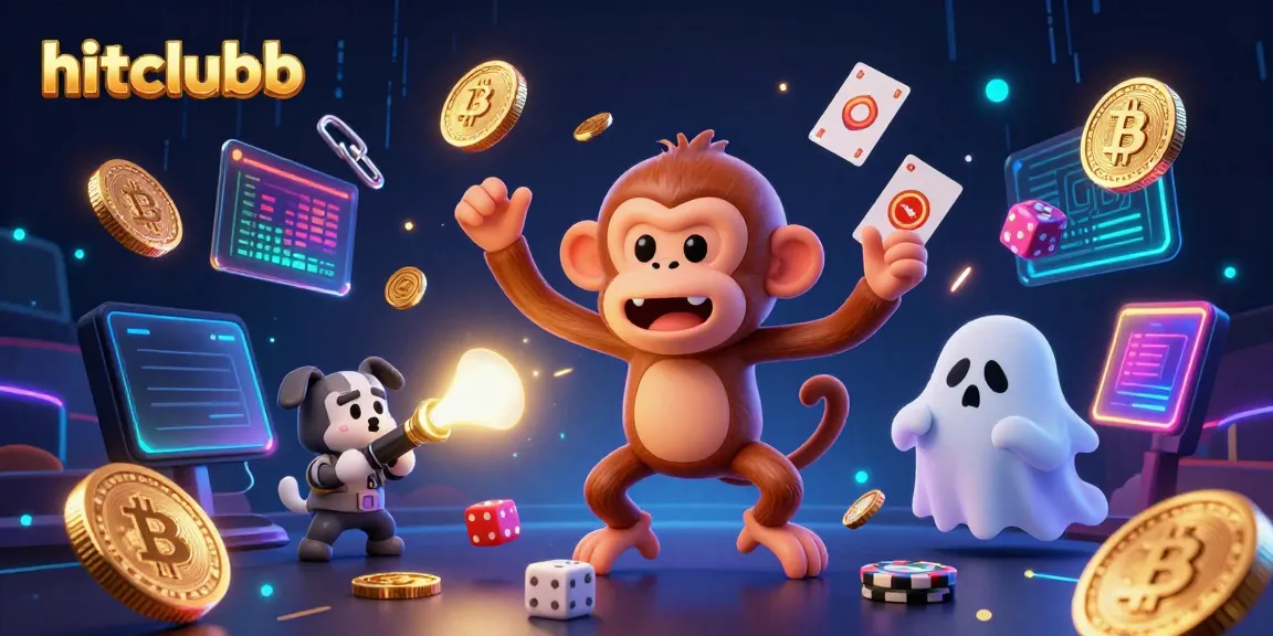 Courageously tracking the mischievous poltergeist monkey, hitclubb brings excitement to the haunted casino gaming scene.